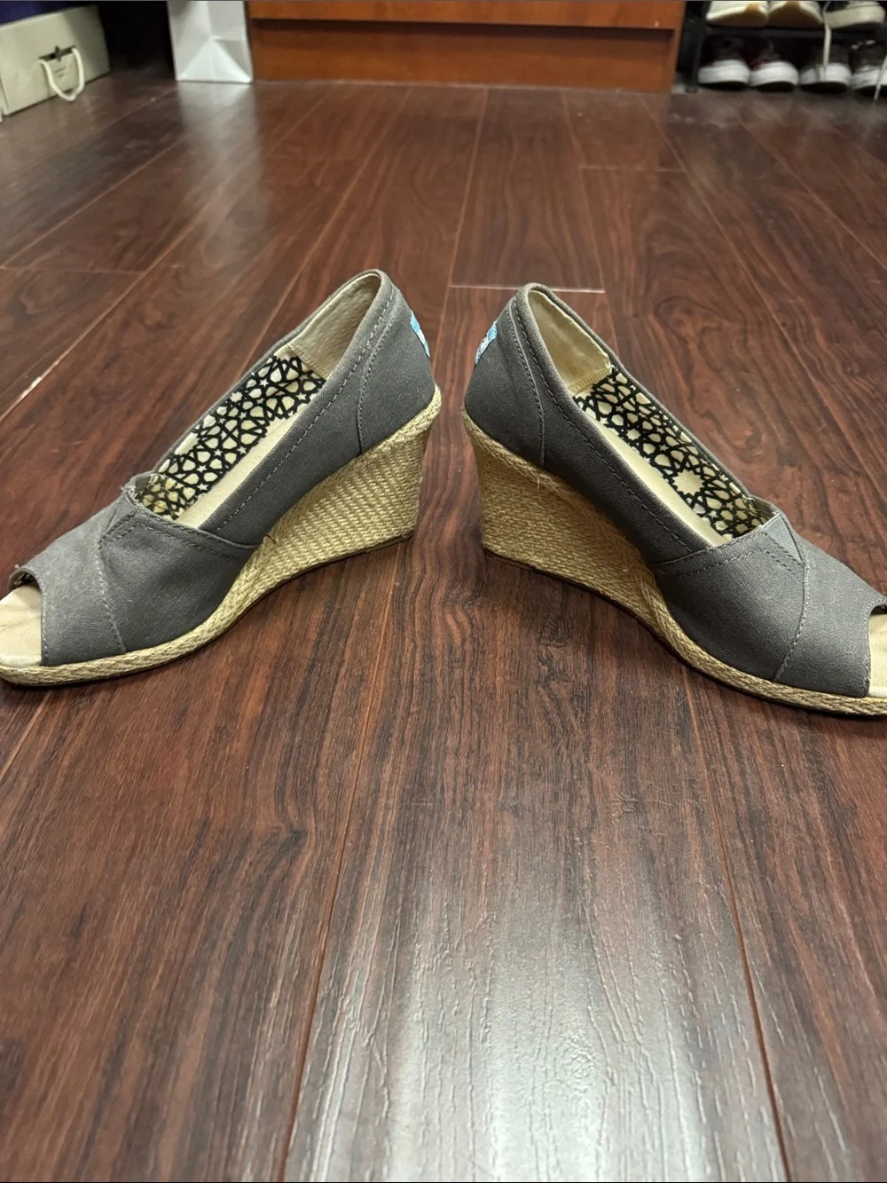 Toms wedge heels